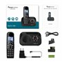 Amplicomms BigTel 1502 Duo, téléphone DECT sans Fil à Grosses Touches, 2 combinés, Audio-Boost, sonneries puissantes, Compatible