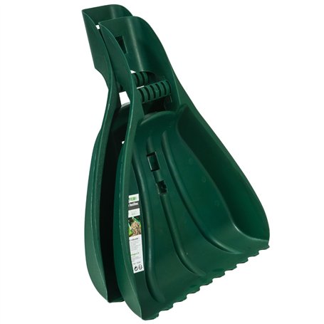 WERKA PRO Lot de Deux ramasses Feuilles à Main avec poignées