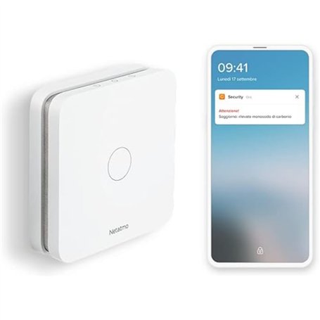 Netatmo - Détecteur De Monoxyde De Carbone Intelligent