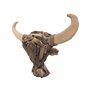 Tête de Buffle en Bois flotté 50cm. Décoration Murale.