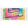 Spontex Eponges Trio Colors Ergonomiques par 3 (Lot de 6 Soit 18 éponges