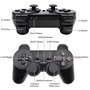 2 X Manette sans fil pour Sony Playstation 2, PS2, PSTwo - 2.4 Gz - Portée 10 m – Straße Game