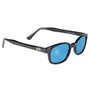 KD's X 1129 - Lunettes de soleil sportifs et motards - homme & femme - s'adaptent sous casque moto vélo ski - Verres turquoises