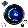 Manomètre Vega® température gaz d'échappement 0 à 1300 °C affichage numérique et leds 52 mm marque Française