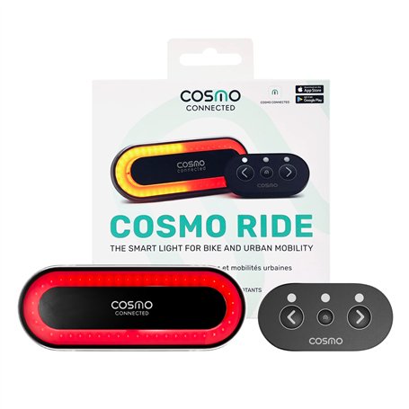 Cosmo Connected - Cosmo Ride - Intelligente und vernetzte Fahrradbeleuchtung - Blinklicht