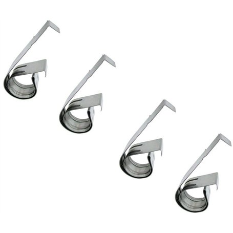 4X CLIP A RESSORT EASY POUR PLINTHE EPAISSEUR 15MM A 22MM MEUBLE SOL CUISINE SALLE DE BAIN VASQUE