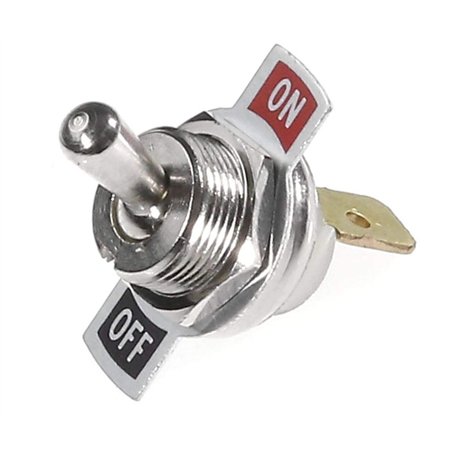 INTERRUPTEUR UNIVERSEL METAL CHROME TRONCONNEUSE TAILLE HAIE TONDEUSE MOTOCULTEUR