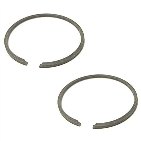 cyclingcolors 2x segment de piston 39mm x 2mm mobylette cyclomoteur compatible avec MBK 88 40 MOTOBECANE