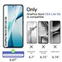Verre Trempé pour OnePlus Nord CE4 Lite 5G Protection efficace contre les Rayures - sans Bulles - Ultra Résistan
