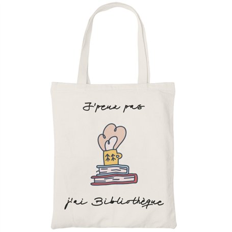 Zinello Design - Tote Bag Humoristique J'peux pas