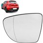 Glace de Rétroviseur Extérieur AVANT GAUCHE (Dégivrante) avec Support compatible pour Renault Captur Zoé Clio 4 et 5 OEM 9636699