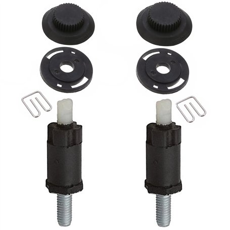 Partsline Kit 2 silent-blocs cache moteur compatible avec Peugeot 206 406 607 Expert Partner HDI