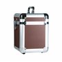 Rock on Wall Flight Case 45T Brown