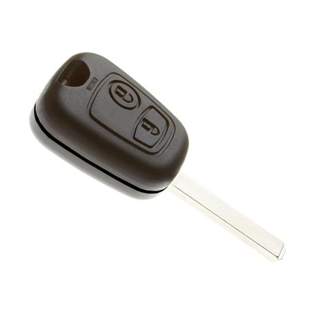 JONGO - Coque de Clé avec Lame Compatible avec Citroën C1