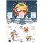 Calendrier de l’avent Noel Traditionnel - 25 messages sur les traditions de Noel pour enfant de 0 à 10 ans à personnaliser - San