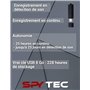 SPY TEC | Micro Espion Enregistreur dans Clé USB - Longue Autonomie jusqu'à 25 Jours - 288 Heures d’Enregistrement - Détection d