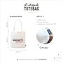 Manahia Totebag Maman - Je suis une Mamounette very Parfaite - 100% Coton - Sac Maman - Sac cabas - Cadeau Noël Maman - Annonce