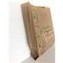 Emballage garrigou 1000 sacs primeur fruits et légumes papier kraft alimentaire 1kg 170x260+60 m/m