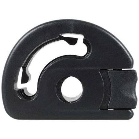 Poignée grisee d'accoudoir de siège gauche compatible avec Peugeot 307