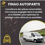 Baguette de panneau latéral arrière droite | Installation facile & qualité OEM | Compatible avec CHASSIS COURT Renault Master II