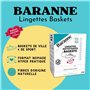 Baranne Lingettes Nettoyantes Baskets| Nettoient et respectent les baskets | Tous types de baskets | Fibres d'origine naturelle 
