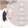 Masque de nuit soie bio pour femme et h