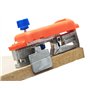BOUVET ETAFIX Coffret de 2 bouvets 5/10 avec guides pour rainures jusqu'à 20 mm avec lames interchangeables sans affûtages