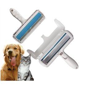 Brosse Anti Poil Chat Chien, Brosse Ramasse Poil, Enlève Poils Animaux, Rouleau à Peluches, Brosse Pour Chat Poil Court, Peigne  Brosse Anti Poil Chat Chien