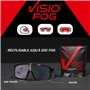 Lingette Anti Buee Lunette de Vue VisioFog - Anti Buee Casque Moto/Lunette de Sport/Natation | Lingette Microfibre Anti Buée Réu