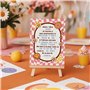 aliceandberry Cartons invitation anniversaire Groovy - 10 cartes + 10 enveloppes - Design Rétro hippie 70’s - Enfant Fille garço