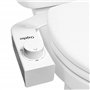 Oxjebo Bidet Toilette WC Non Électrique - Modèle Réversible Gauche/droite - Douchette Bidet japonais - Double buse rétractable e