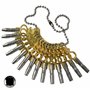 Jewellers Tools (PWK) Lot de 14 clés de Montre de Poche Taille 00-12 : Remontoir d'outils Vintage (40)