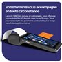 myPOS Pro Terminal de paiement Mobile avec imprimante│ TPE transactions Ultra-Rapides, règlement instantané et sans Frais cachés