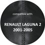 AERZETIX - C57773 - Soufflet de levier de vitesse - compatible avec Renault Laguna II 2001-2005 - couleur: noir - en cuir synthé