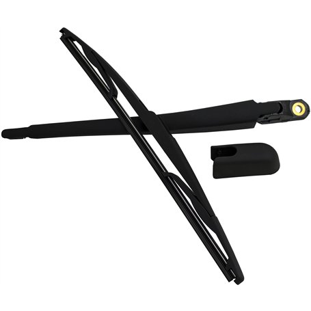 TarosTrade 244-0256-N-82502 Bras Et Balais Essuie-Glace Arrière 350 Mm
