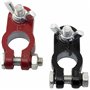 AERZETIX - C64540 - Lot de 2 bornes de connexion positives et négatives pour batterie de 12V - terminal adaptateur câble électri