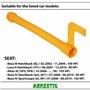 AERZETIX - C66354 - Entonnoir, jauge de niveau d'huile - matériau: en plastique - compatible avec numéros OE 038 103 663A, 038 1