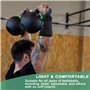 Protège-poignets Kettlebell, sangles réglables pour un ajustement confortable, protection de 7 mm – Couvre le poignet et l'avant