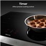 Hisense HI8421BSC Plaque de cuisson à induction Noir 80 cm