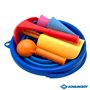 Schildkröt 7en1 Set de Jouets de Sable, Ensemble Innovant, Compact et peu Encombrant, Seau Pliable de 3 Litres avec 6 Outils, 97