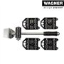 Wagner Jeu de Chariots de déménagement MM 3113 I lève-Meubles + 4 roulettes I pour soulever et déplacer Les Meubles Pendant Le T