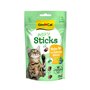 GimCat Mini bâtonnets de Poulet avec Herbe à Chat - Petites bouchées pour Un Plaisir Particulier - 1 Sachet (1 x 50 g)