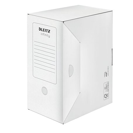 Leitz Infinity 6092 Archive Box Lot de 10 boîtes 150 mm Blanc