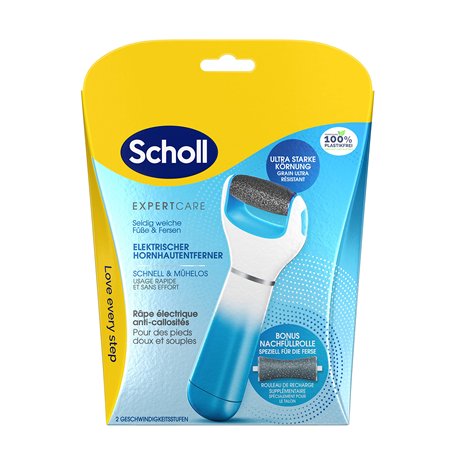 Scholl Expert Care - Élimination des callosités pour des pieds doux et soyeux