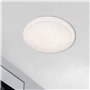 BRILONER Leuchten - Plafonnier LED, plafonnier avec décor étoilé et cristaux transparents, dimmable, incl. télécommande, contrôl