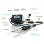 Weller WE 1010 (T0053298390) Kit éducatif 70 W/230 V Station de soudage numérique 1 canal avec 2 pointes de soudure, coupe latér