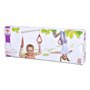 Eichhorn - Kit de Gymnastique d'extérieur 2 en 1, balançoire et trapèze en Un, Hauteur réglable : env. 110–160 cm, Charge jusqu'