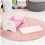Bayer Design 54201AA Mobilier De Poupée, Lit pour Poupon Bois, Princesse Rose