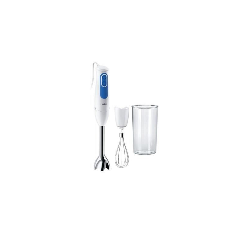 Mixeur a main Braun MQ3005WH Cream - 750 W - Blanc - Bleu