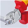 Knipex Pince à dénuder coupante de côté chromée, isolées par gaines bi-matière, certifiées VDE 160 mm 14 26 160
